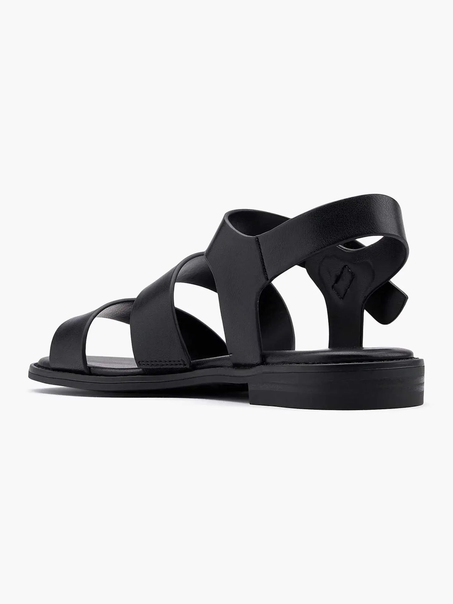 Outlet Zwarte Sandaal Dames Sandalen