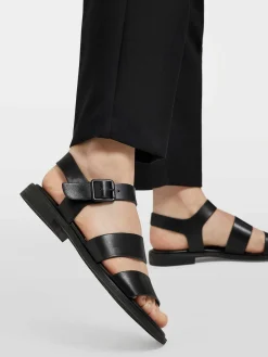 Outlet Zwarte Sandaal Dames Sandalen