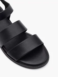 Outlet Zwarte Sandaal Dames Sandalen