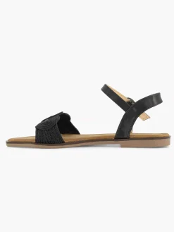 Clearance Zwarte Sandaal Dames Sandalen