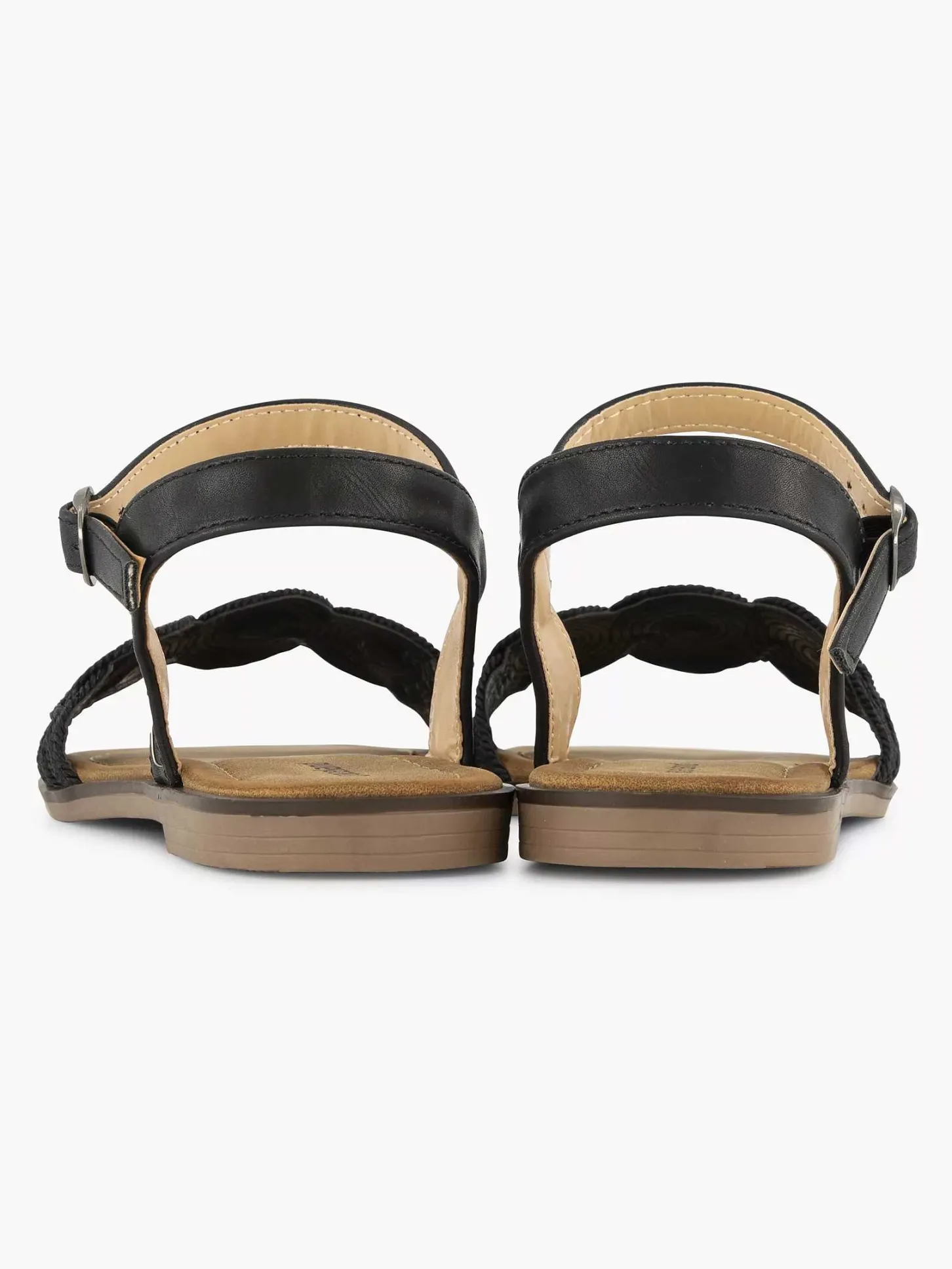 Clearance Zwarte Sandaal Dames Sandalen