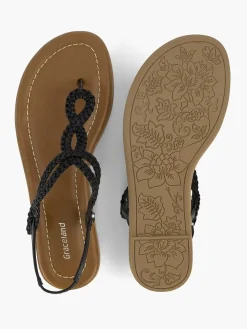 Sale Zwarte Sandaal Dames Sandalen