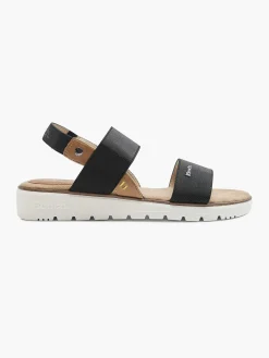 Discount Zwarte Sandaal Dames Sandalen