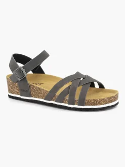 Zwarte Sandaal Dames Comfort Schoenen