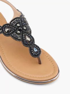 New Zwarte Sandaal Dames Sandalen
