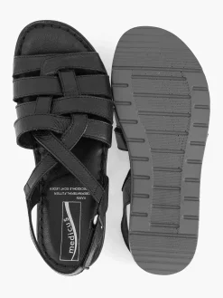 Online Zwarte Sandaal Klittenband Dames Sandalen