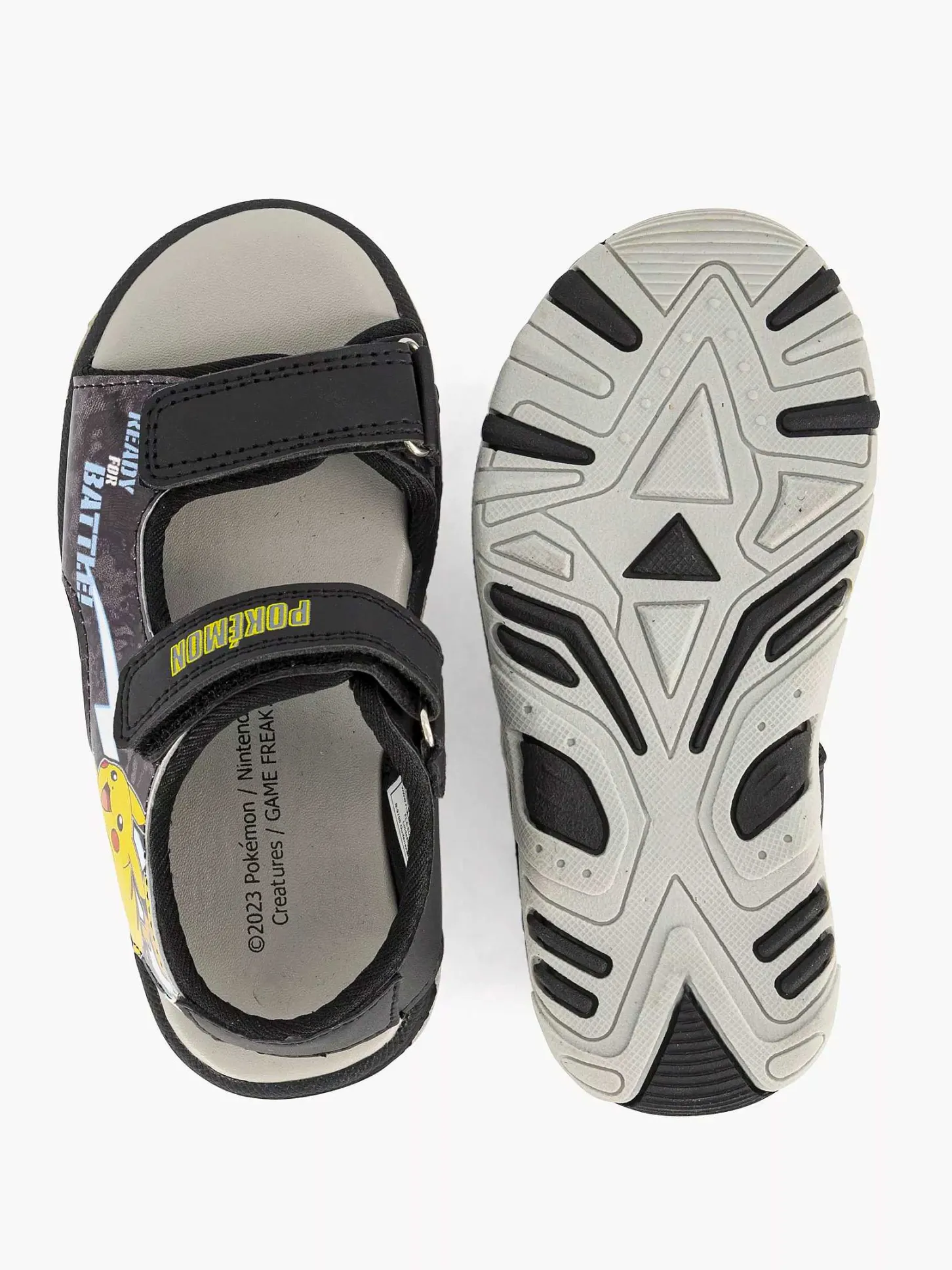 Outlet Zwarte Sandalen Pokemon Kinderen Jongensschoenen