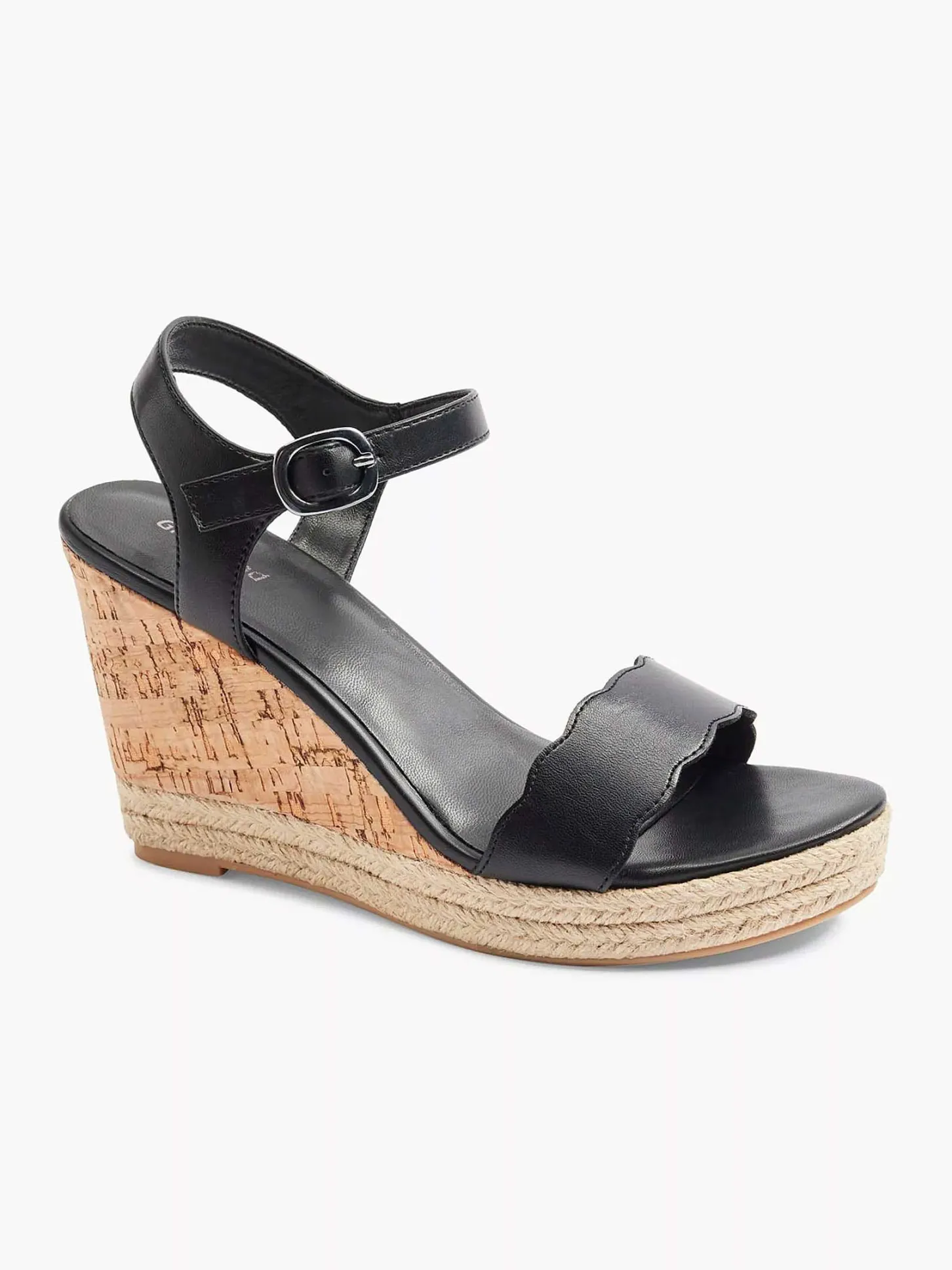 Hot Zwarte Sandalette Dames Hoge Hakken
