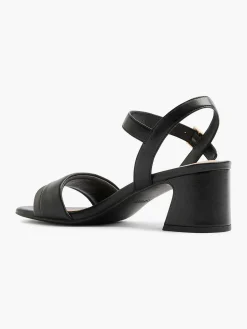 Discount Zwarte Sandalette Dames Sandalen