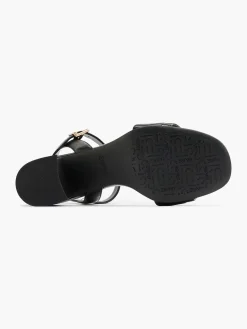 Discount Zwarte Sandalette Dames Sandalen
