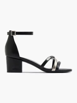 Outlet Zwarte Sandalette Dames Sandalen