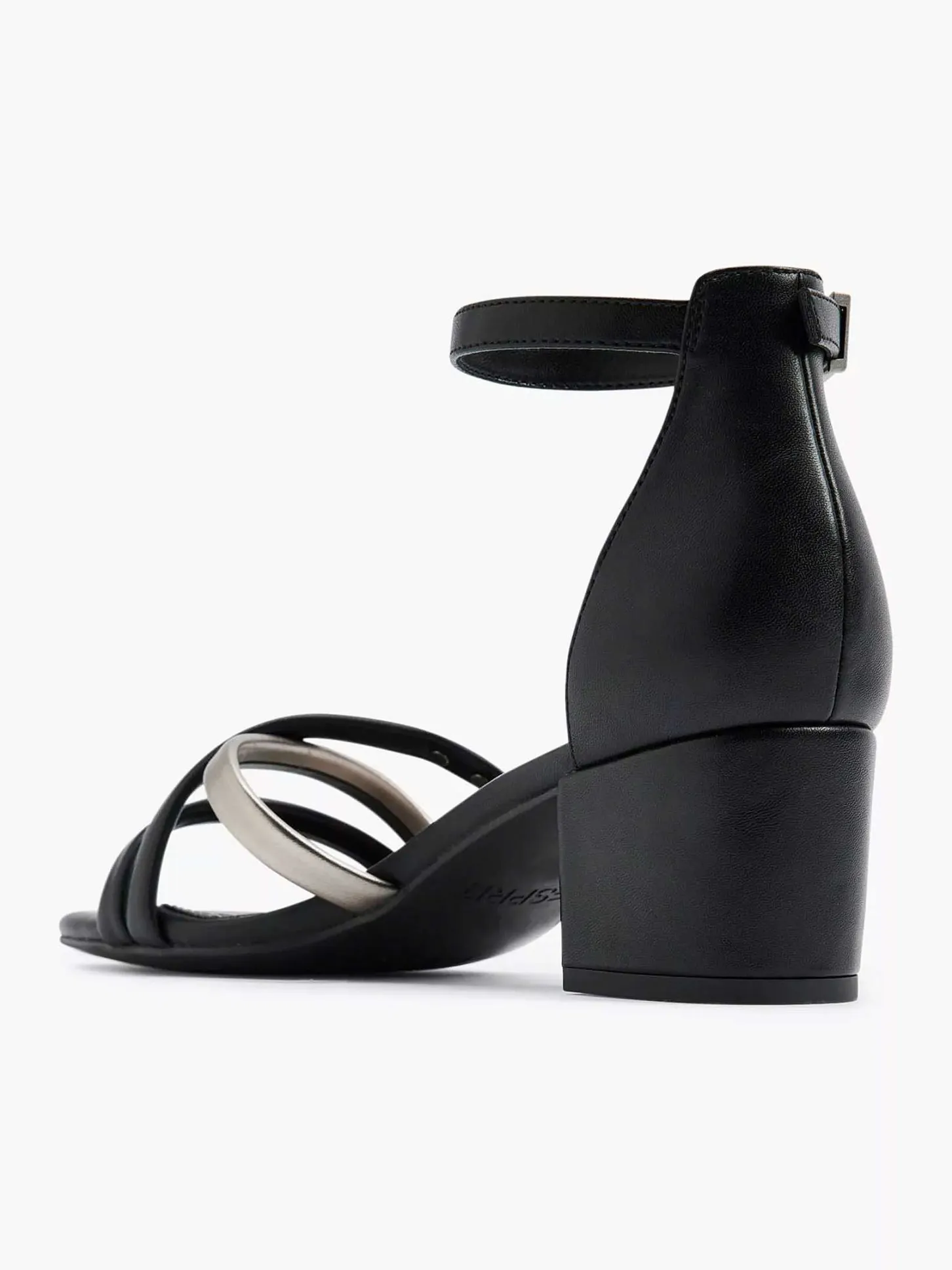 Outlet Zwarte Sandalette Dames Sandalen