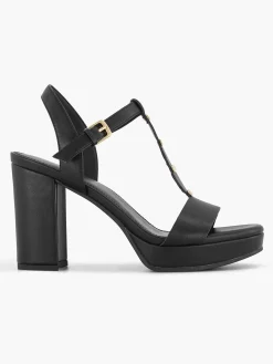 Outlet Zwarte Sandalette Dames Sandalen
