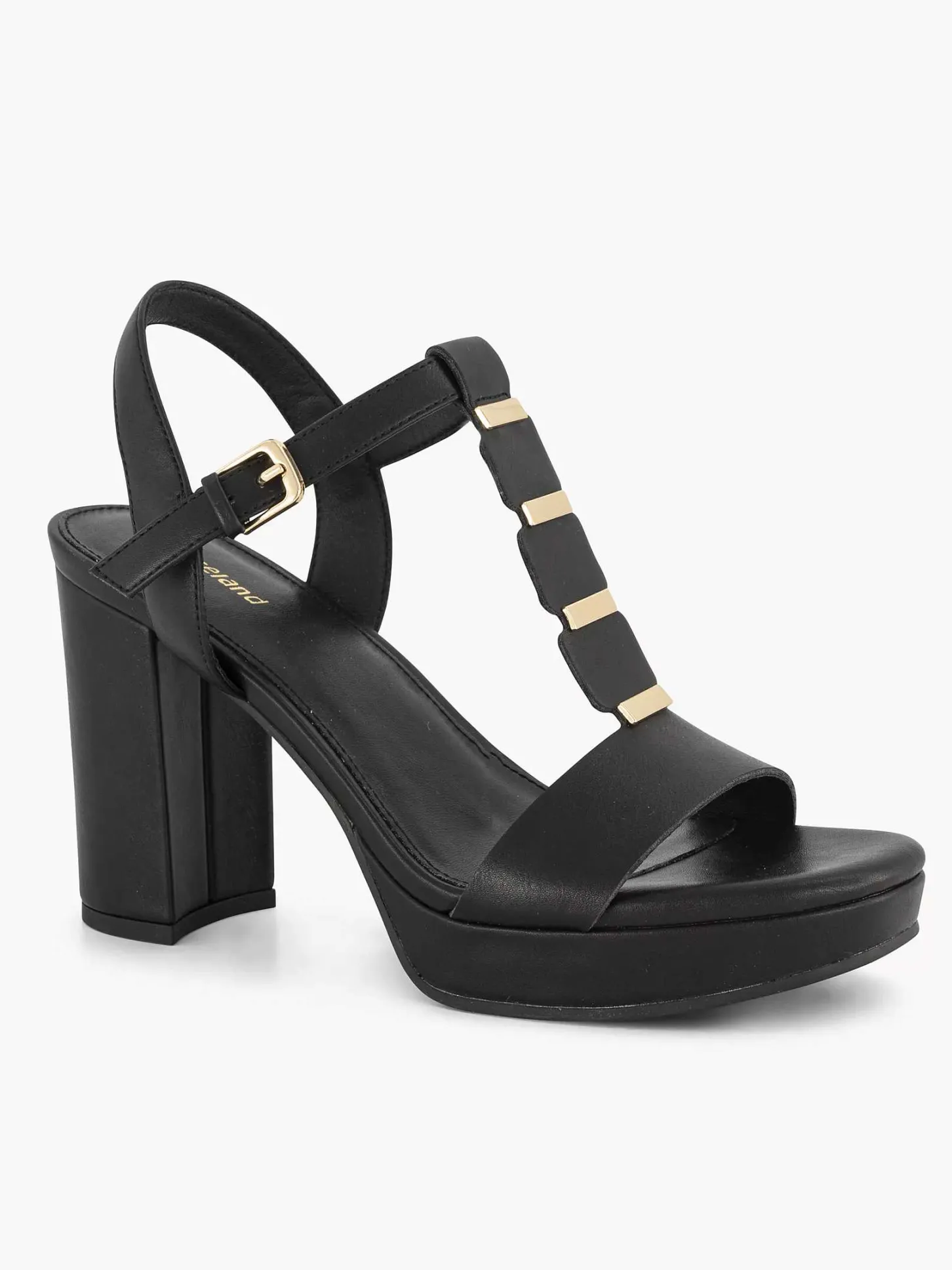 Outlet Zwarte Sandalette Dames Sandalen