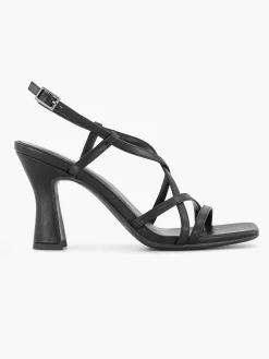 Outlet Zwarte Sandalette Dames Sandalen