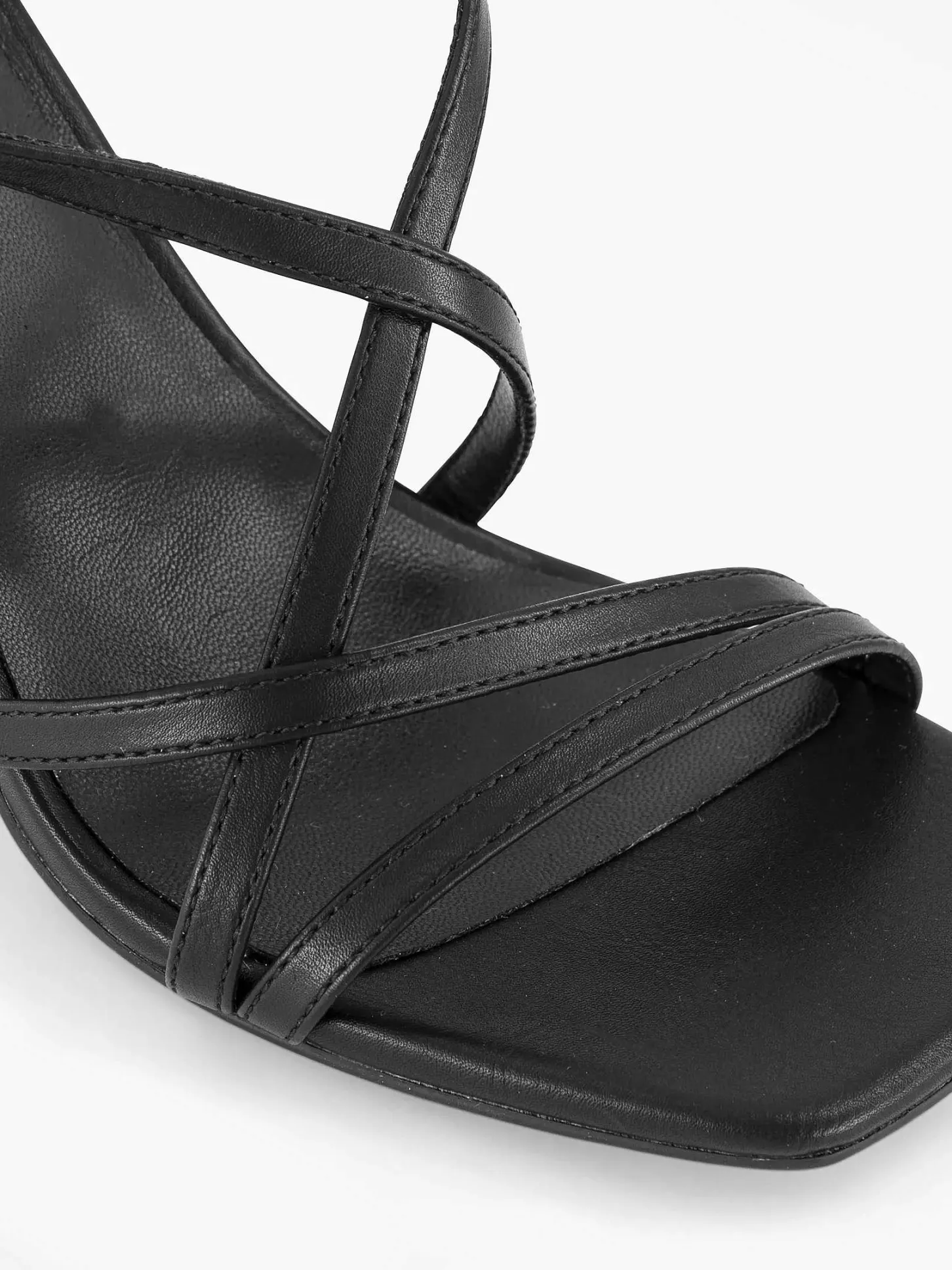 Outlet Zwarte Sandalette Dames Sandalen