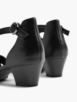 Discount Zwarte Sandalette Dames Comfort Schoenen