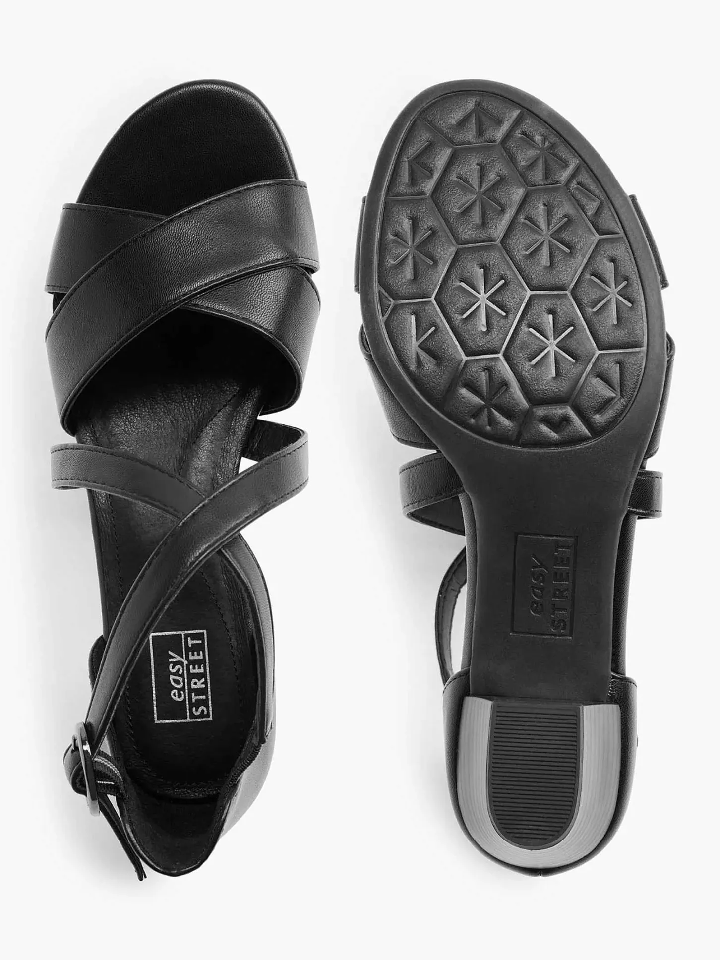Discount Zwarte Sandalette Dames Comfort Schoenen