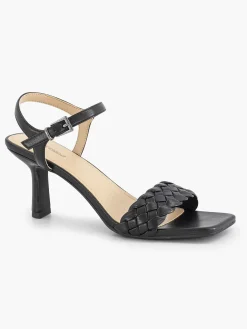 Online Zwarte Sandalette Gevlochten Dames Sandalen