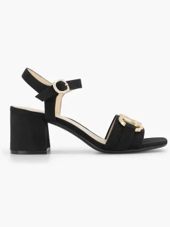 Best Zwarte Sandalette Sierketting Dames Sandalen