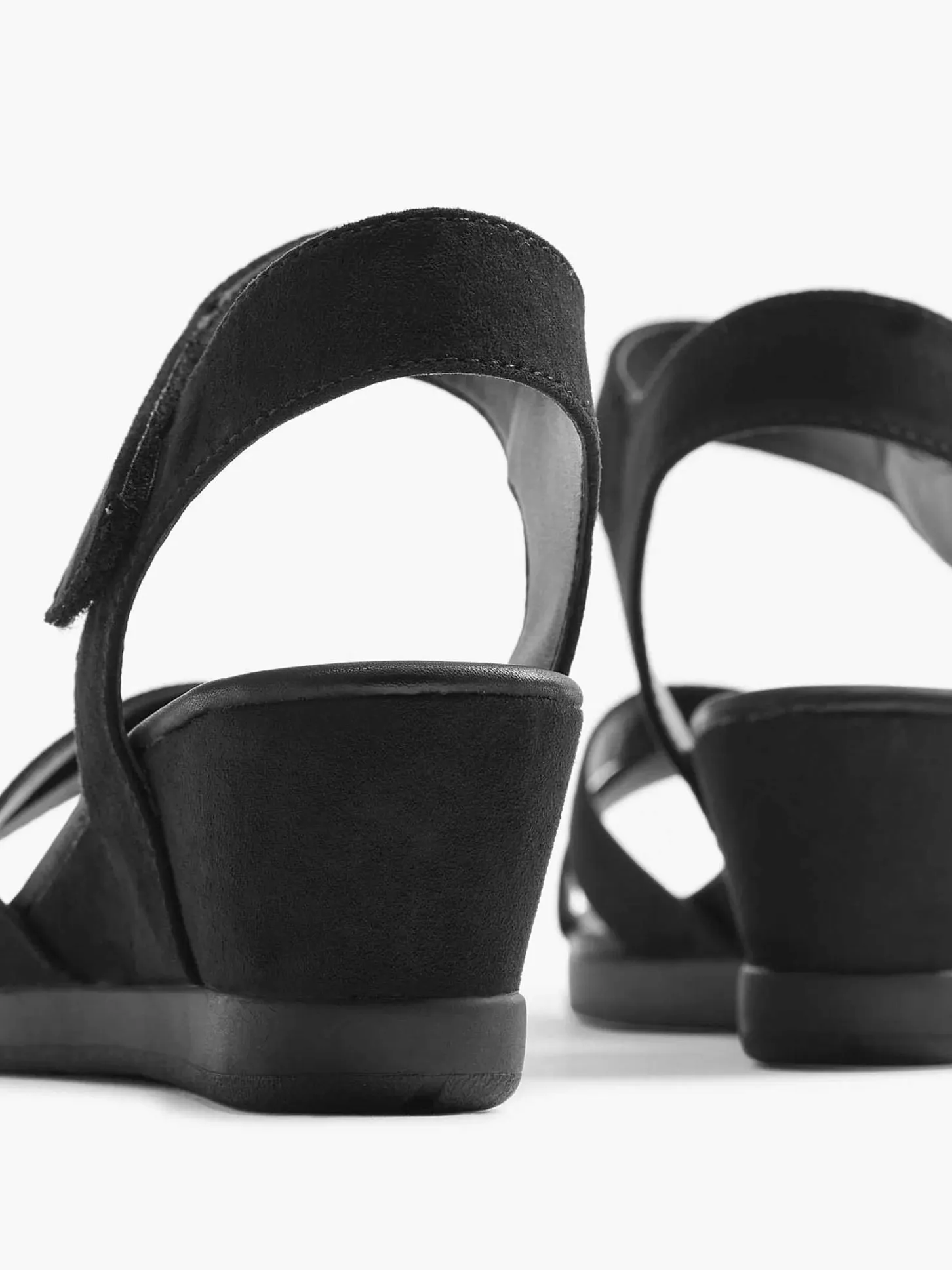 Online Zwarte Sandalette Sleehak Dames Sandalen