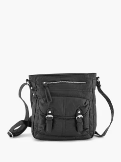 Outlet Zwarte Schoudertas Dames Online Exclusive Accessoires