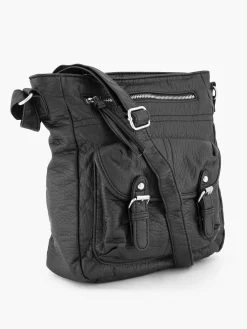 Outlet Zwarte Schoudertas Dames Online Exclusive Accessoires