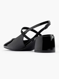 Zwarte Slingback Dames Pumps