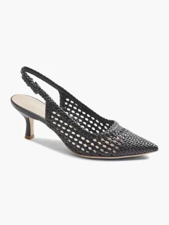 Outlet Zwarte Slingback Pump Dames Pumps