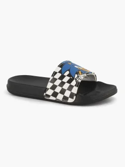 Outlet Zwarte Slipper Kinderen Jongensschoenen