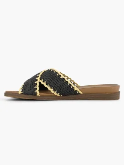 Zwarte Slipper Dames Slippers