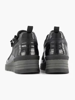 Clearance Zwarte Sneaker Dames Comfort Schoenen