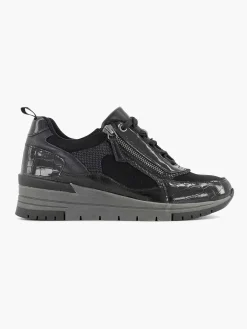 Clearance Zwarte Sneaker Dames Comfort Schoenen