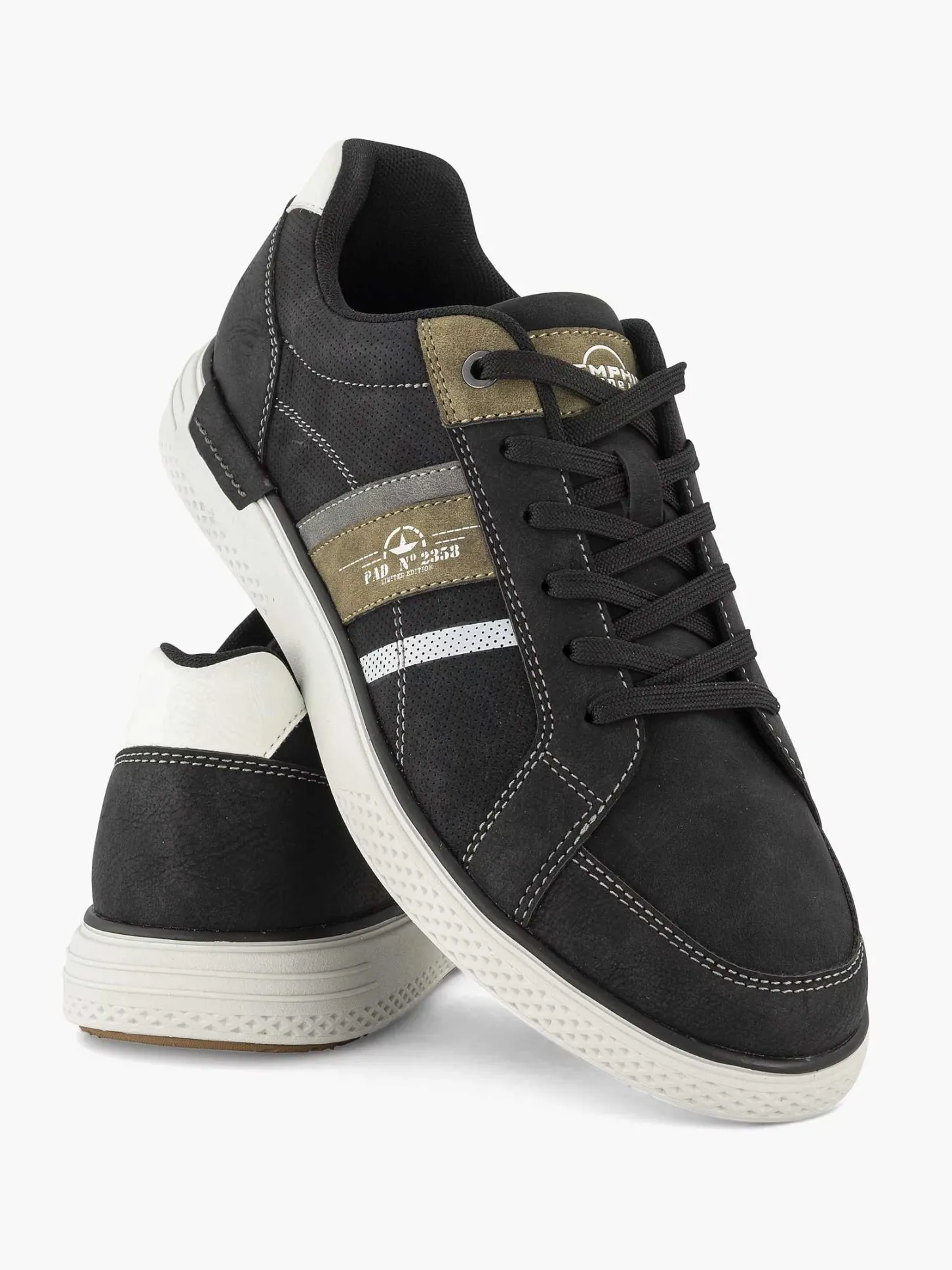 Clearance Zwarte Sneaker Heren Sneakers