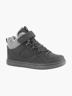 Clearance Zwarte Sneaker Gevoerd Kinderen Jongensschoenen