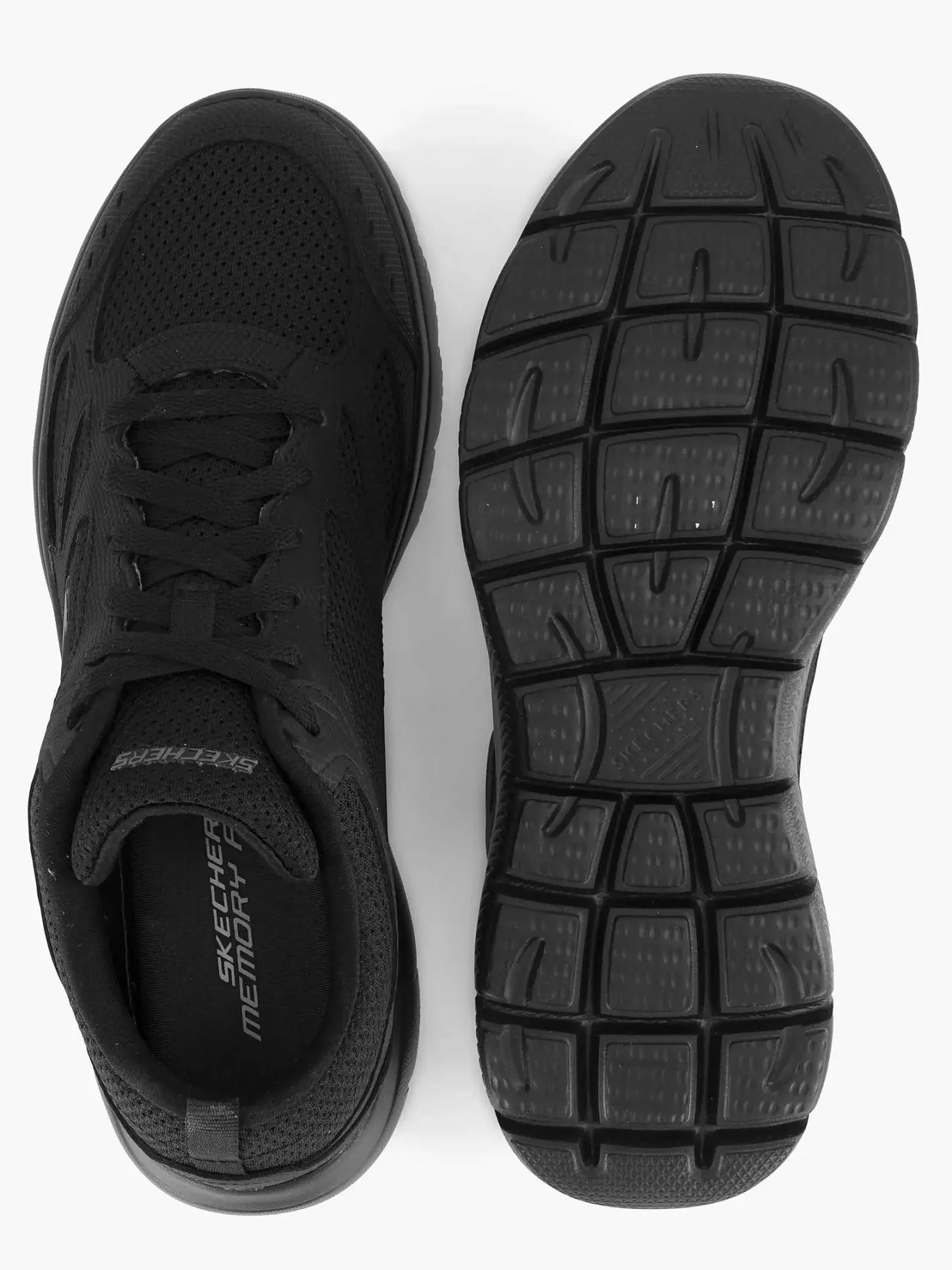 Clearance Zwarte Sneaker Memory Foam Heren Sneakers