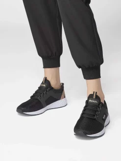 Zwarte Sneaker Memory Foam Dames Sneakers