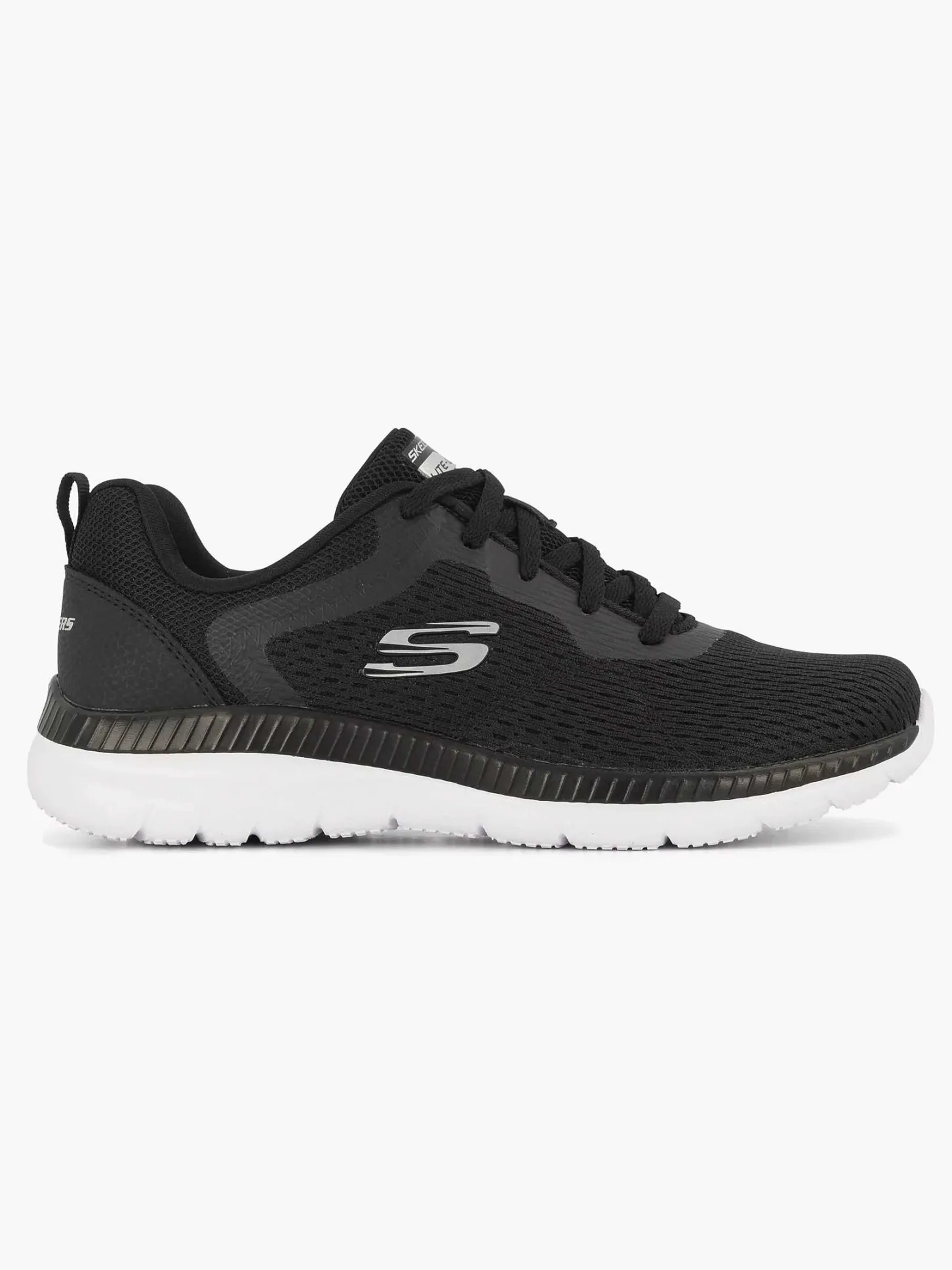 Outlet Zwarte Sneaker Memory Foam Dames Sneakers