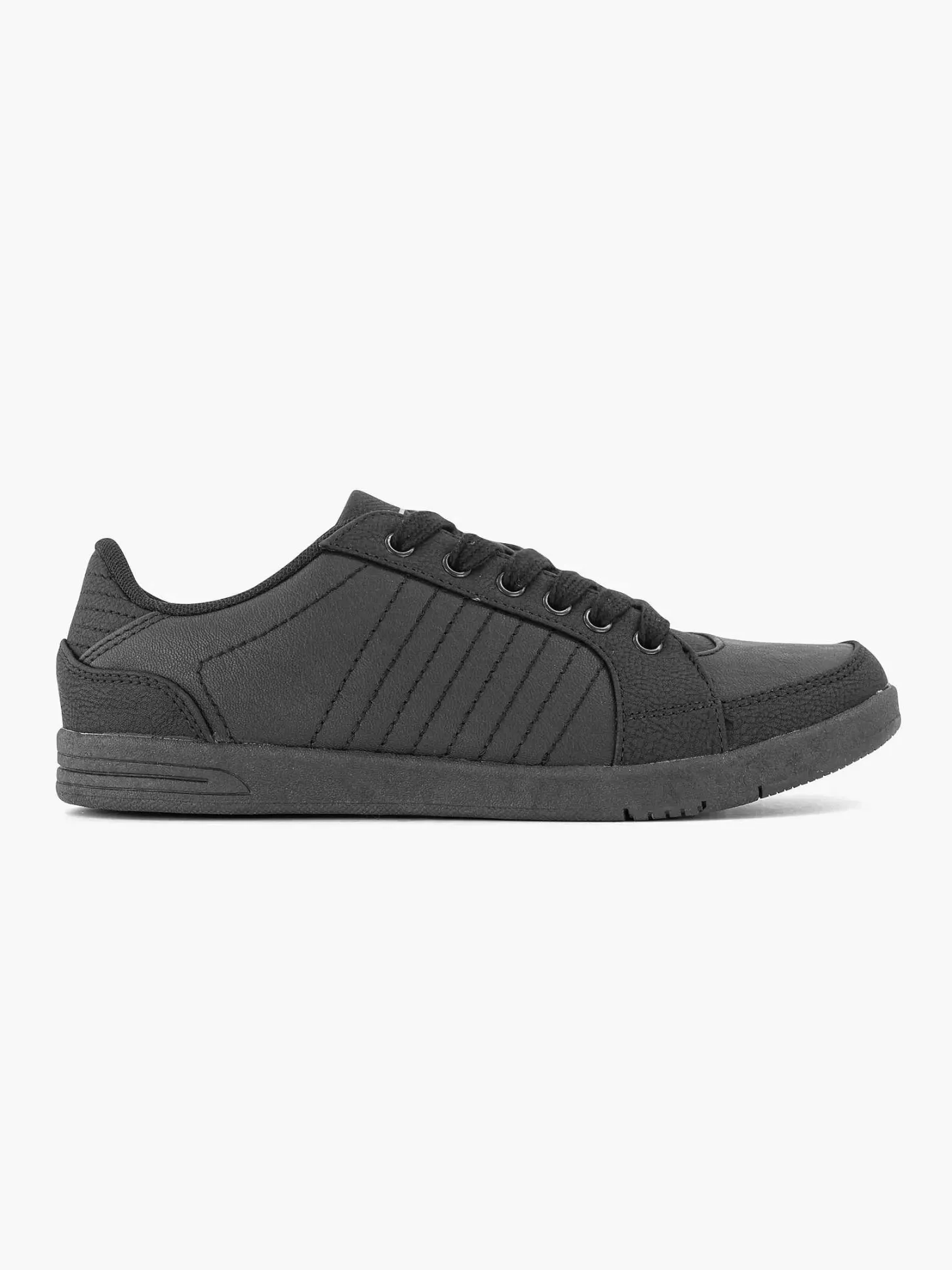 Best Zwarte Sneaker Stiksels Dames Sneakers