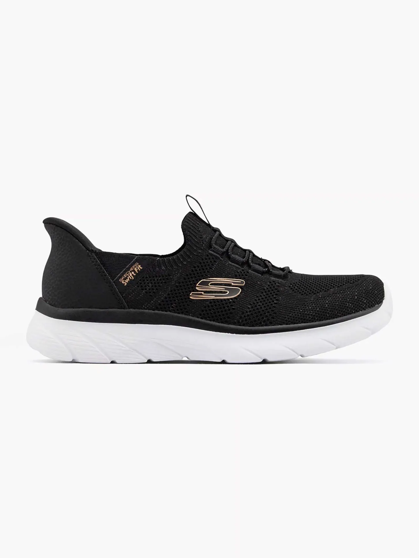 New Zwarte Sneaker Swift Fit - Hands Free Dames Sneakers