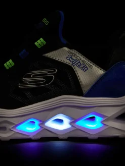Outlet Zwarte Sneaker Swift Fit - Hands Free Lichtjes Kinderen Jongensschoenen