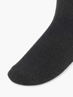 Outlet Zwarte Sokken 35-42 3 Pak Dames Sokken