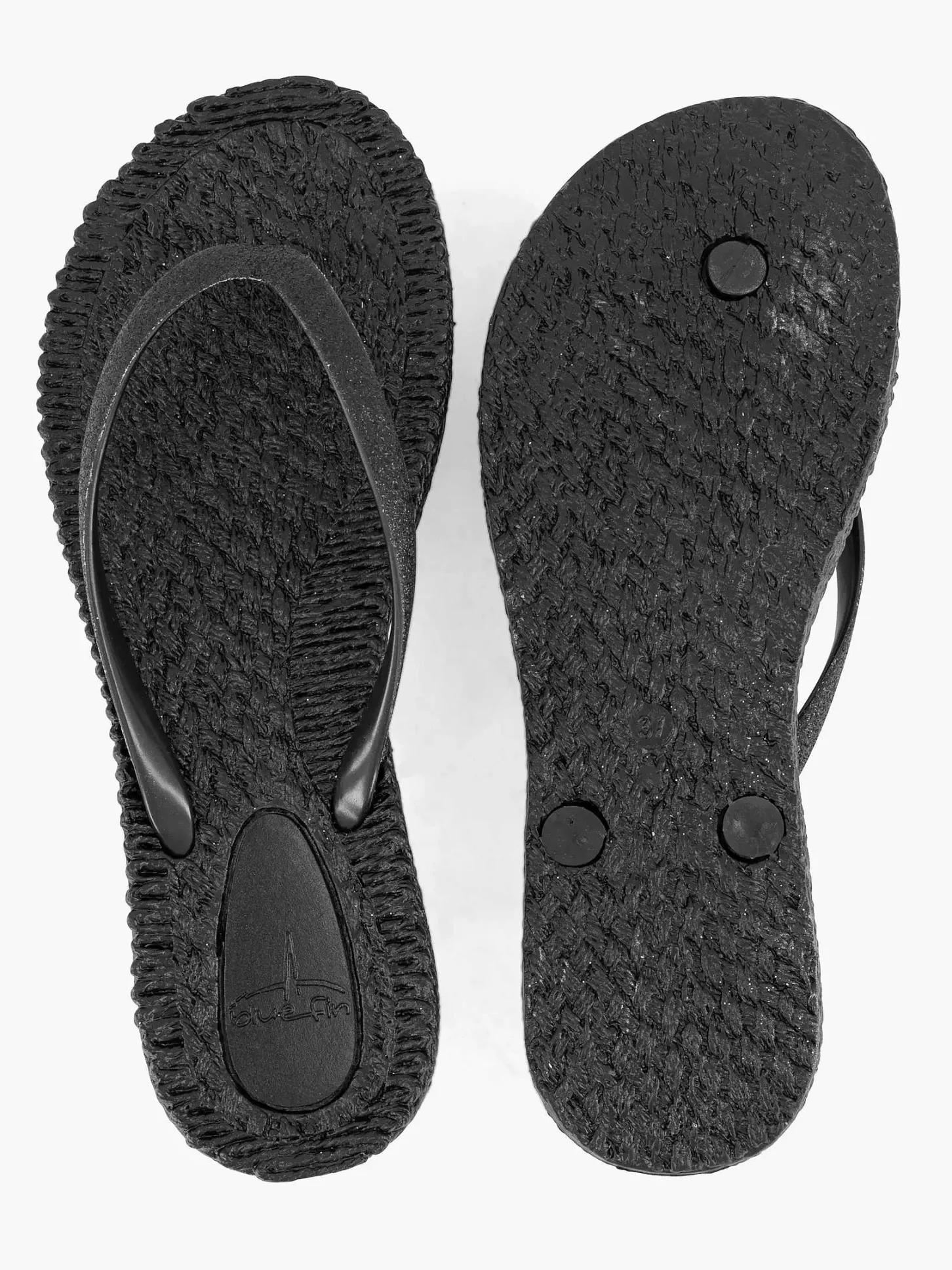 Outlet Zwarte Teenslipper Dames Slippers