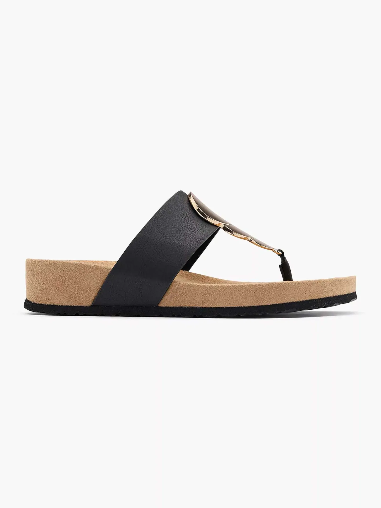 Online Zwarte Teenslipper Dames Slippers