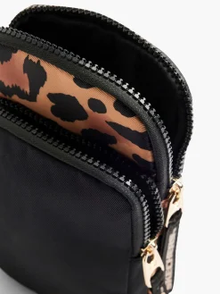 Outlet Zwarte Telefoontas Dames Online Exclusive Accessoires