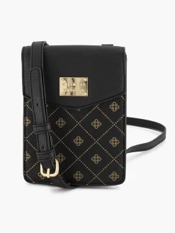 Zwarte Telefoontas Print Dames Online Exclusive Accessoires