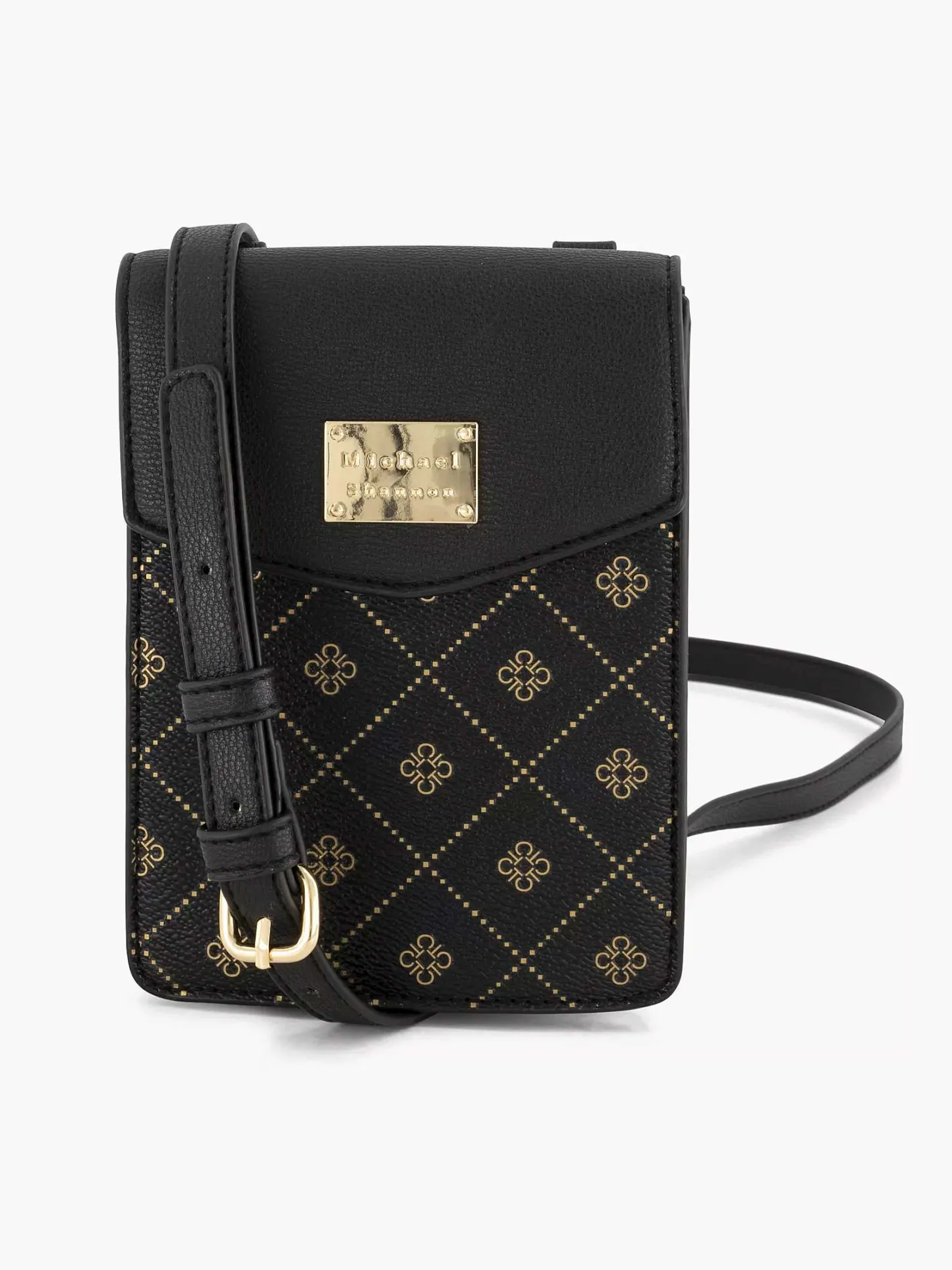 Zwarte Telefoontas Print Dames Online Exclusive Accessoires