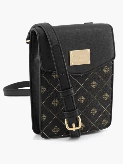 Zwarte Telefoontas Print Dames Online Exclusive Accessoires