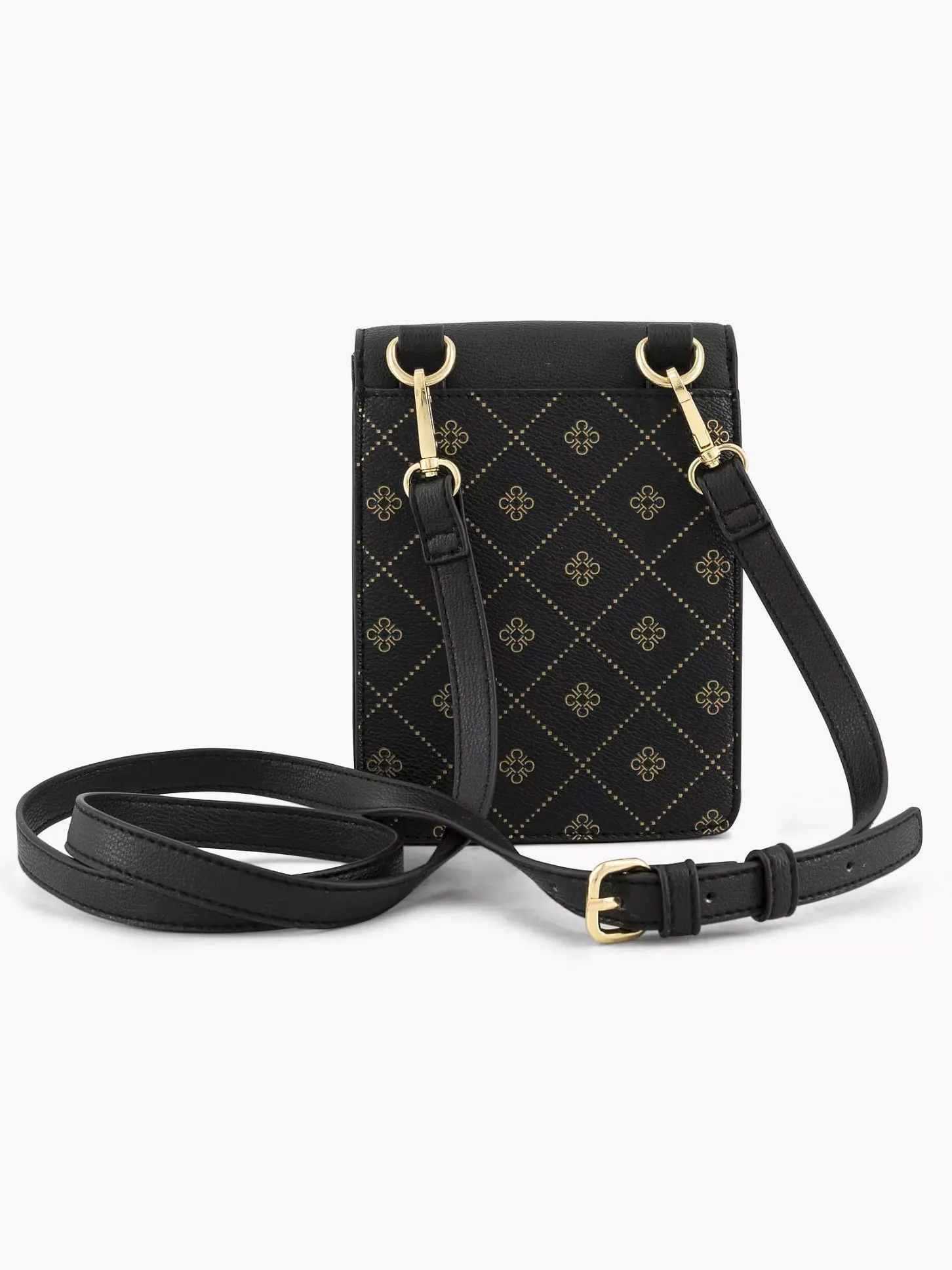 Zwarte Telefoontas Print Dames Online Exclusive Accessoires