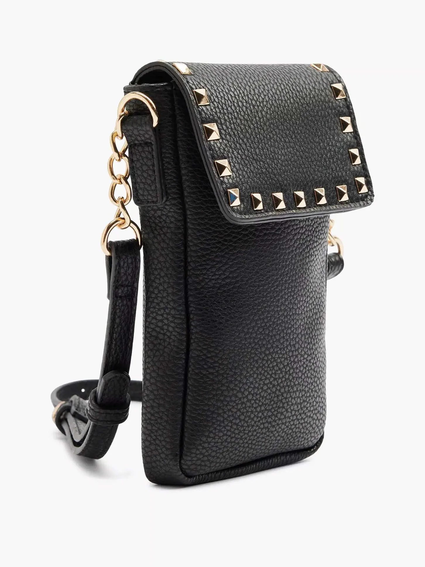 Zwarte Telefoontas Studs Dames Online Exclusive Accessoires